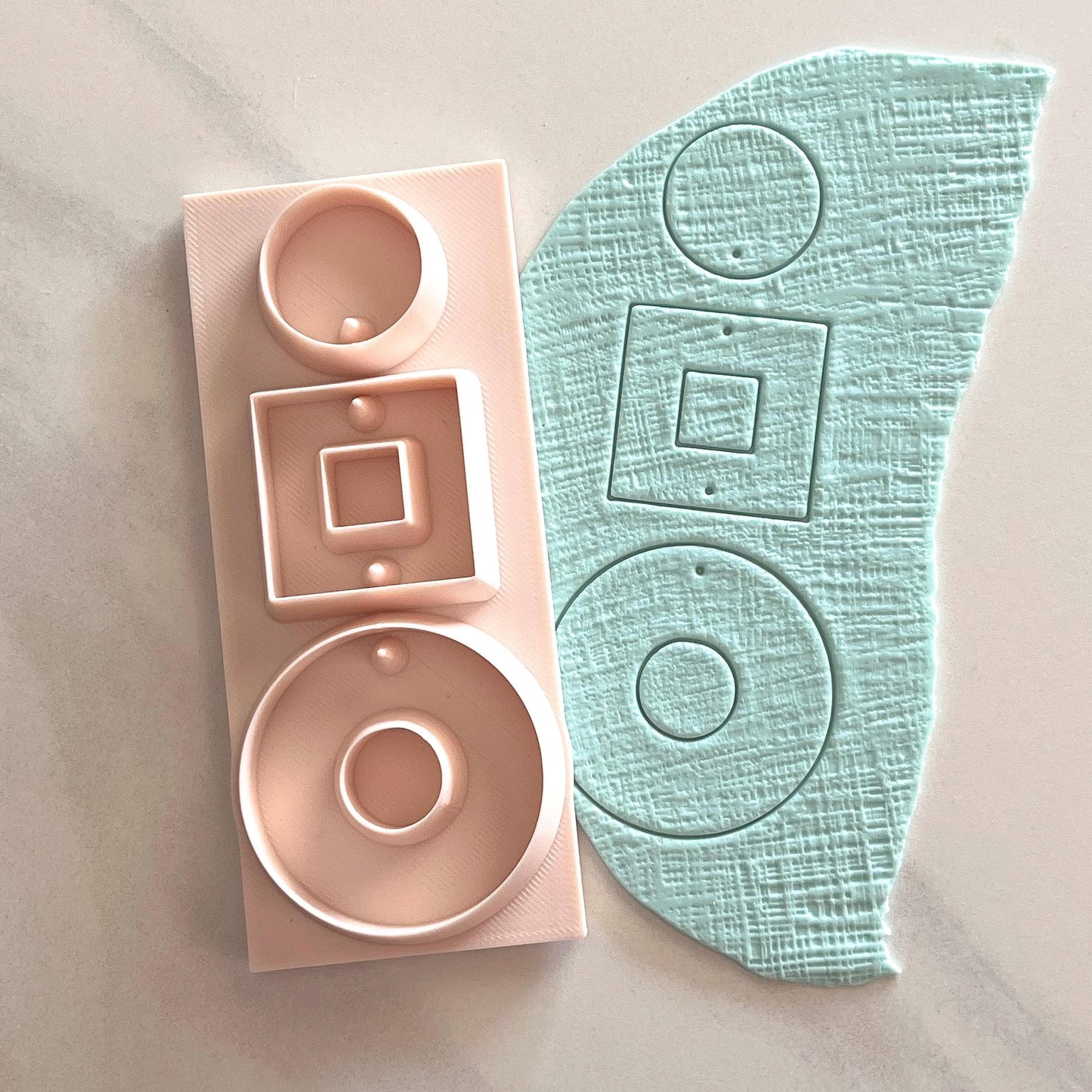 All-In-One Polymer Clay Cutter & Hole Punch Tool | Statement Earrings | E-107