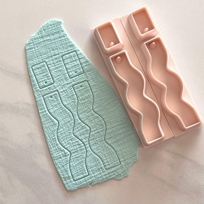 All-In-One Polymer Clay Cutter & Hole Punch Tool | Statement Earring Cutter | E-79