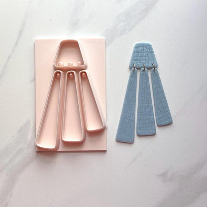All-In-One Polymer Clay Cutter & Hole Punch Tool | Statement Earrings | E-129