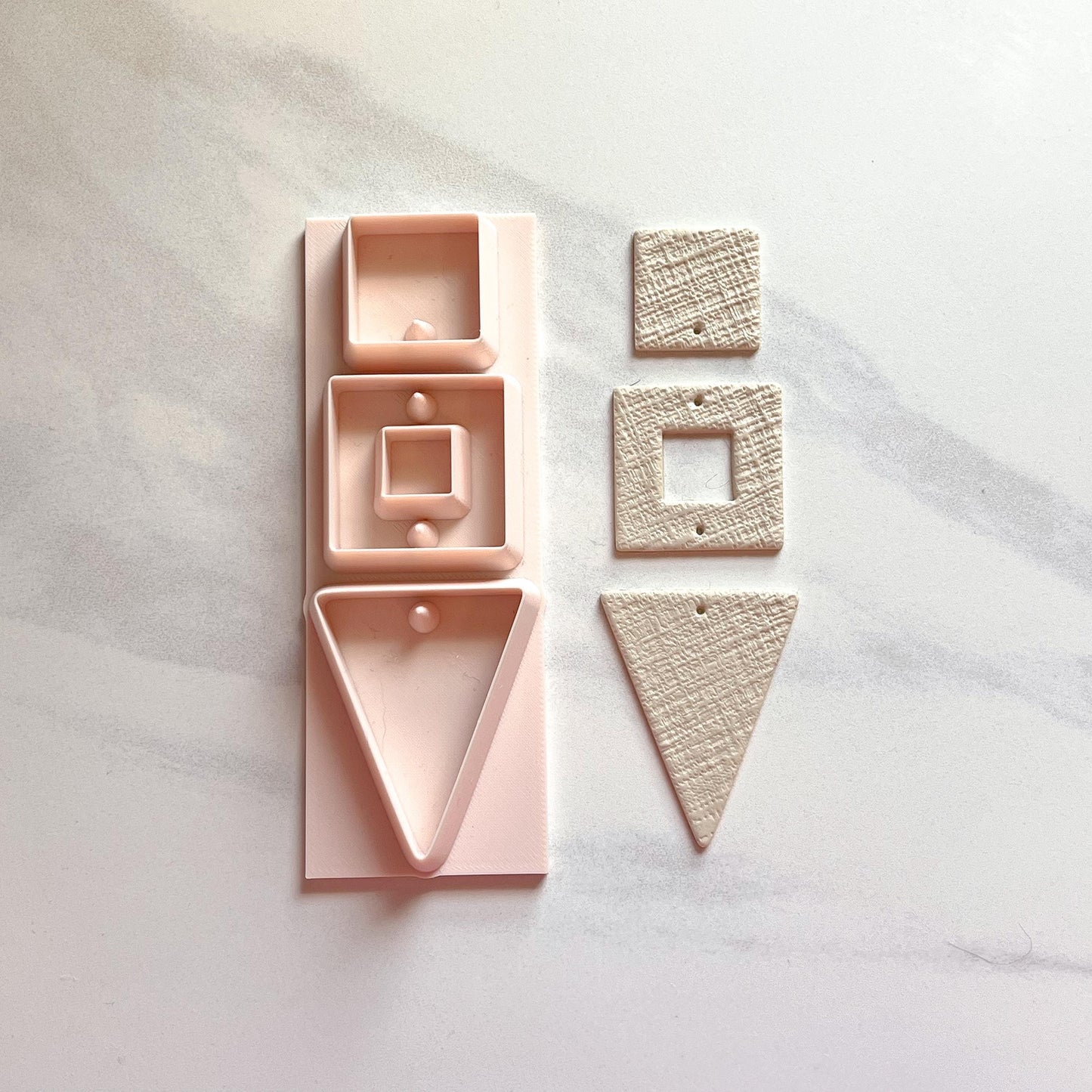 All-In-One Polymer Clay Cutter & Hole Punch Tool | Statement Earrings | E-82