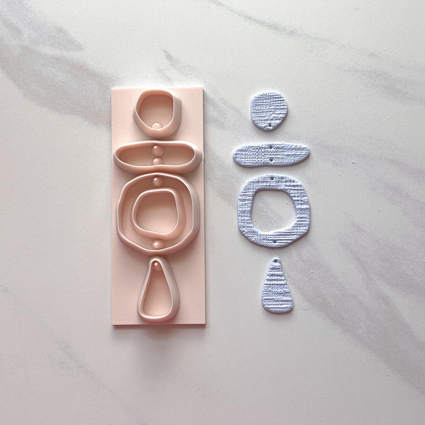 All-In-One Polymer Clay Cutter & Hole Punch | E-80