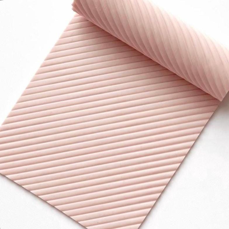 Lines Polymer Clay Roller | Seamless Fabric Pattern Tool | T-16