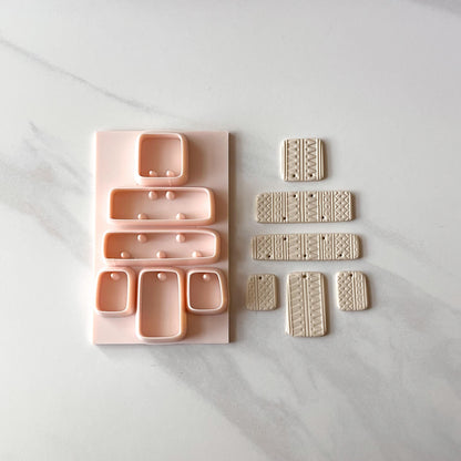 All-In-One Polymer Clay Cutter & Hole Punch Tool | Statement Earrings | E-125