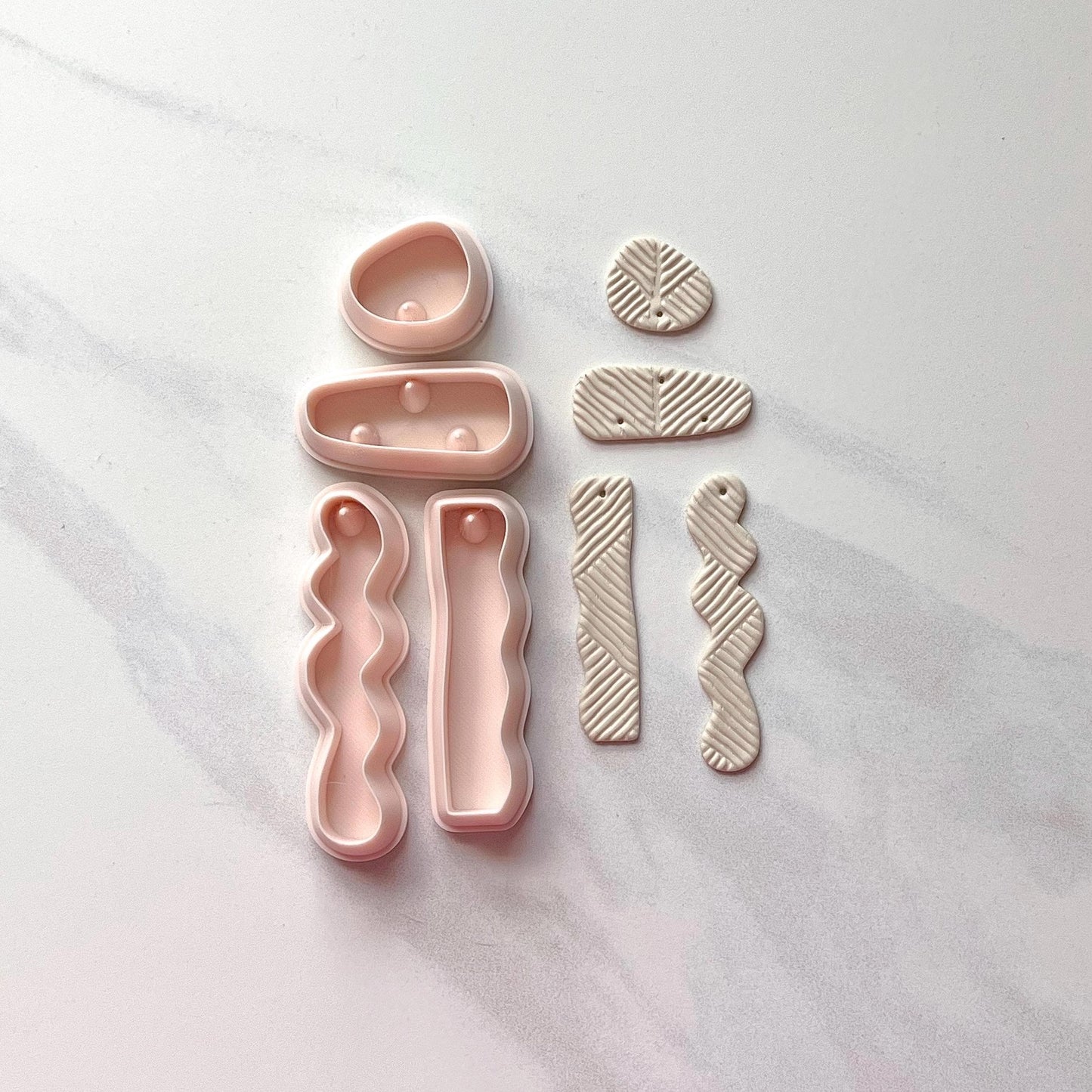 Deconstructed Polymer Clay Cutter Set