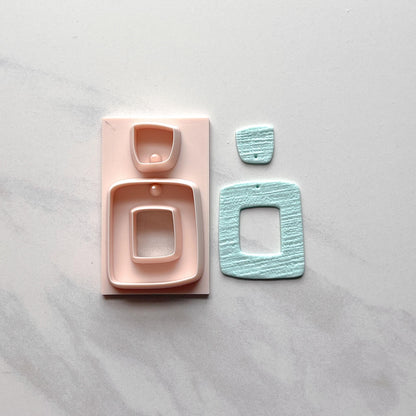 All-In-One Polymer Clay Cutter & Hole Punch Tool | Statement Earrings | D-6