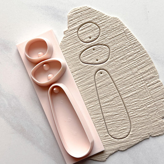 All-In-One Polymer Clay Cutter | Statement Earrings | E-81