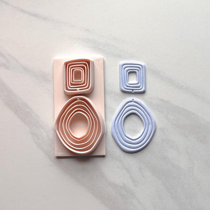 All-In-One Polymer Clay Cutter & Hole Punch Tool | Statement Earrings | D-20