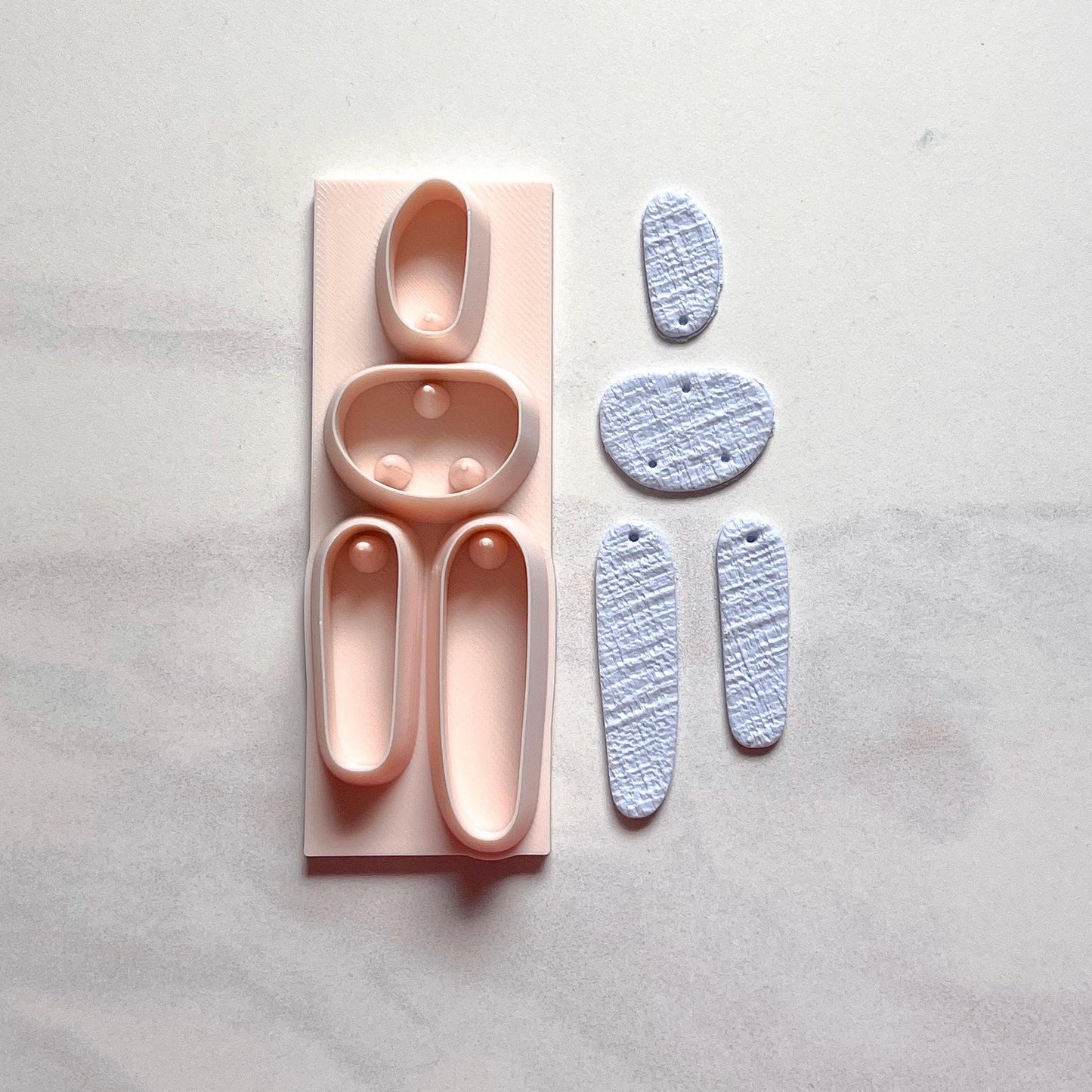 All-In-One Polymer Clay & Hole Punch Tool | Statement Earring Cutter | E-2