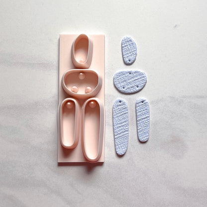 All-In-One Polymer Clay & Hole Punch Tool | Statement Earring Cutter | E-2