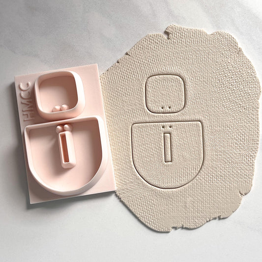 All-In-One Duo Clay Cutter & Hole Punch Tool | Statement Earrings | D-11