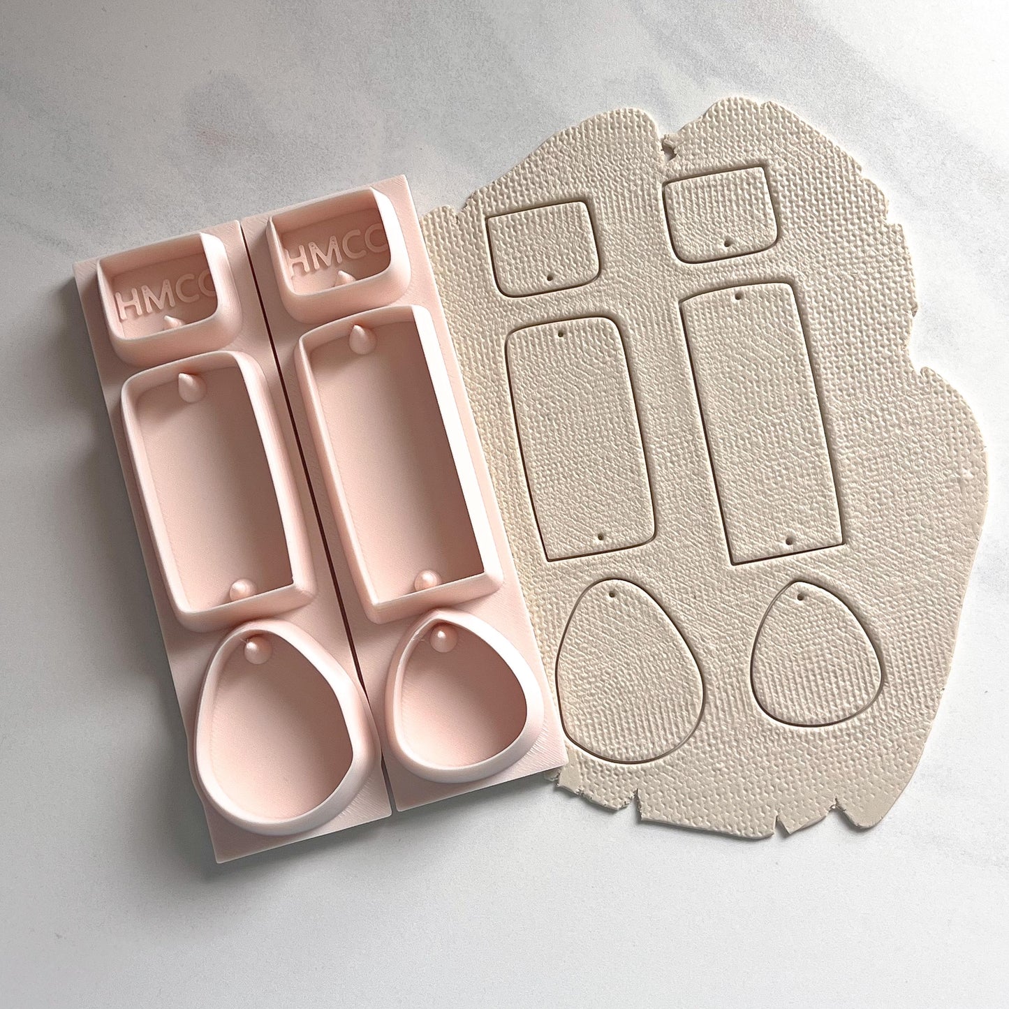 Mismatched Set All-In-One Polymer Clay Cutter & Hole Punch Tool | Statement Earrings | E-108