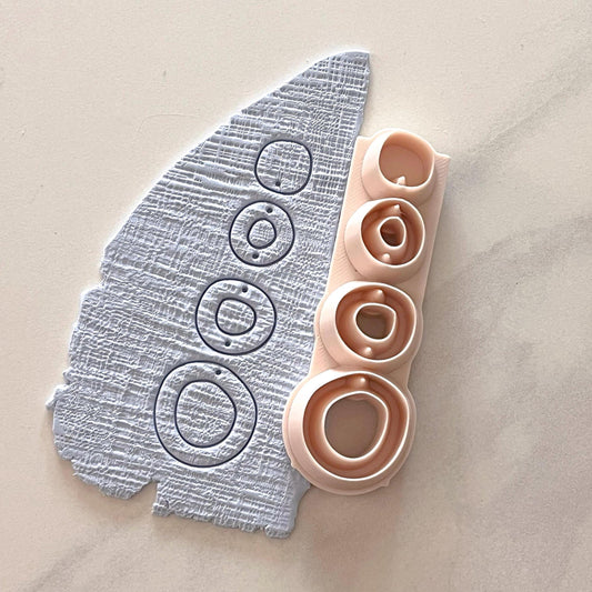 All-In-One Polymer Clay Cutter & Hole Punch | Statement Earring Cutter | E-18