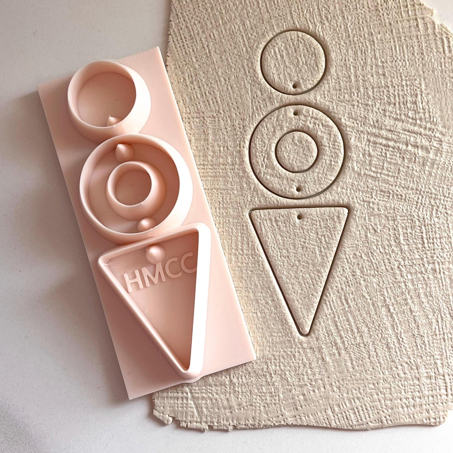 All-In-One Polymer Clay Cutter & Hole Punch | Statement Earring Cutter | E-55