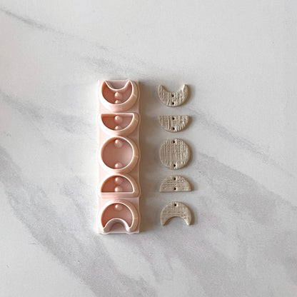 All-In-One Polymer Clay Cutter & Hole Punch Tool | Statement Earrings | E-19