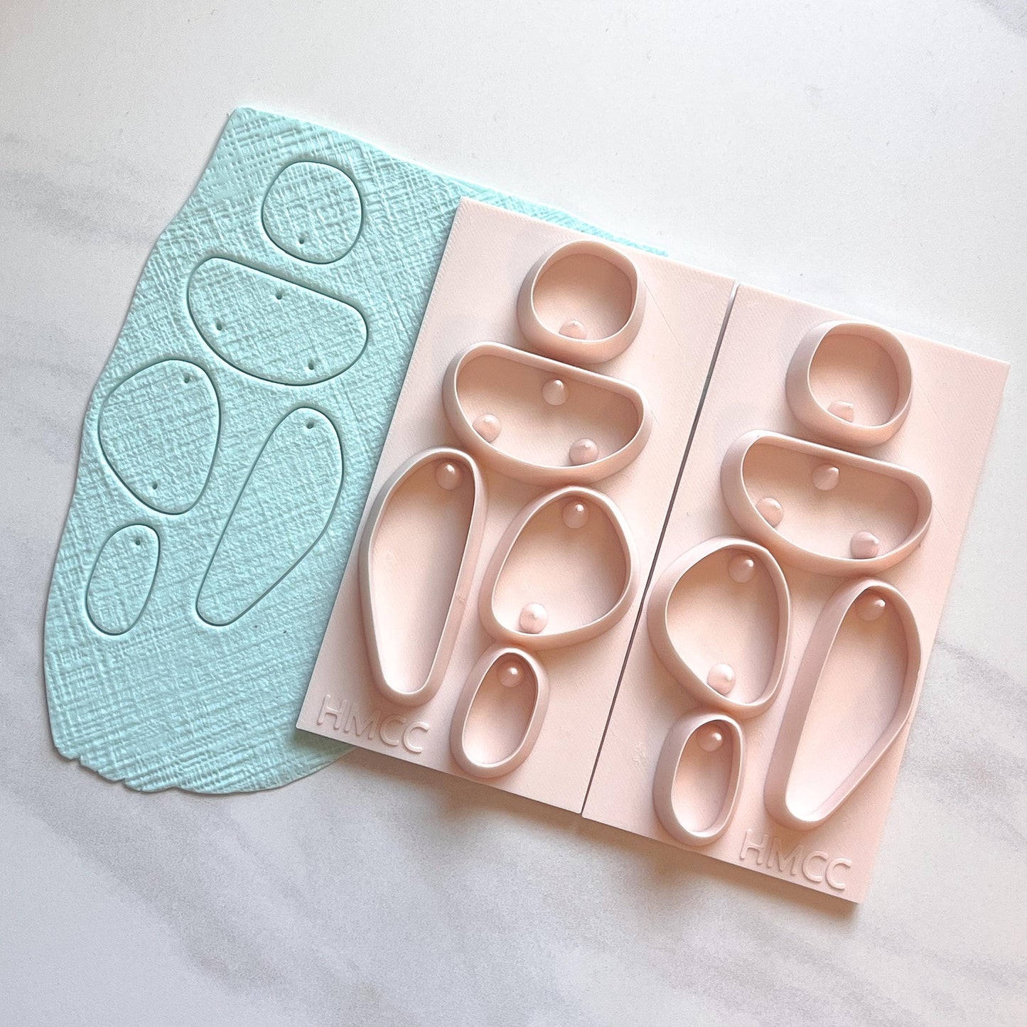 All-in-One Polymer Clay Cutter & Hole Punch Tool | Statement Earrings | E-74