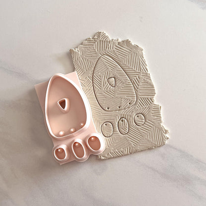 Abstract Triangle All-In-One Polymer Clay Cutter & Hole Punch | Statement Earring Cutter | E-34