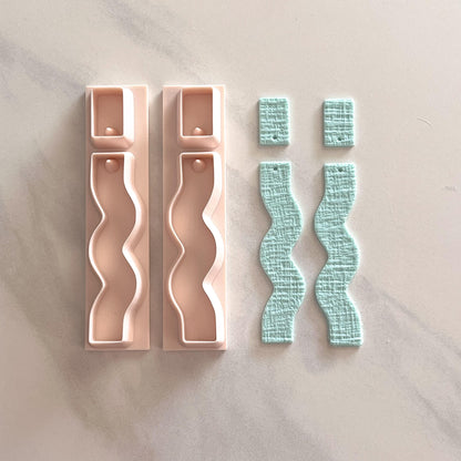 All-In-One Polymer Clay Cutter & Hole Punch Tool | Statement Earring Cutter | E-79