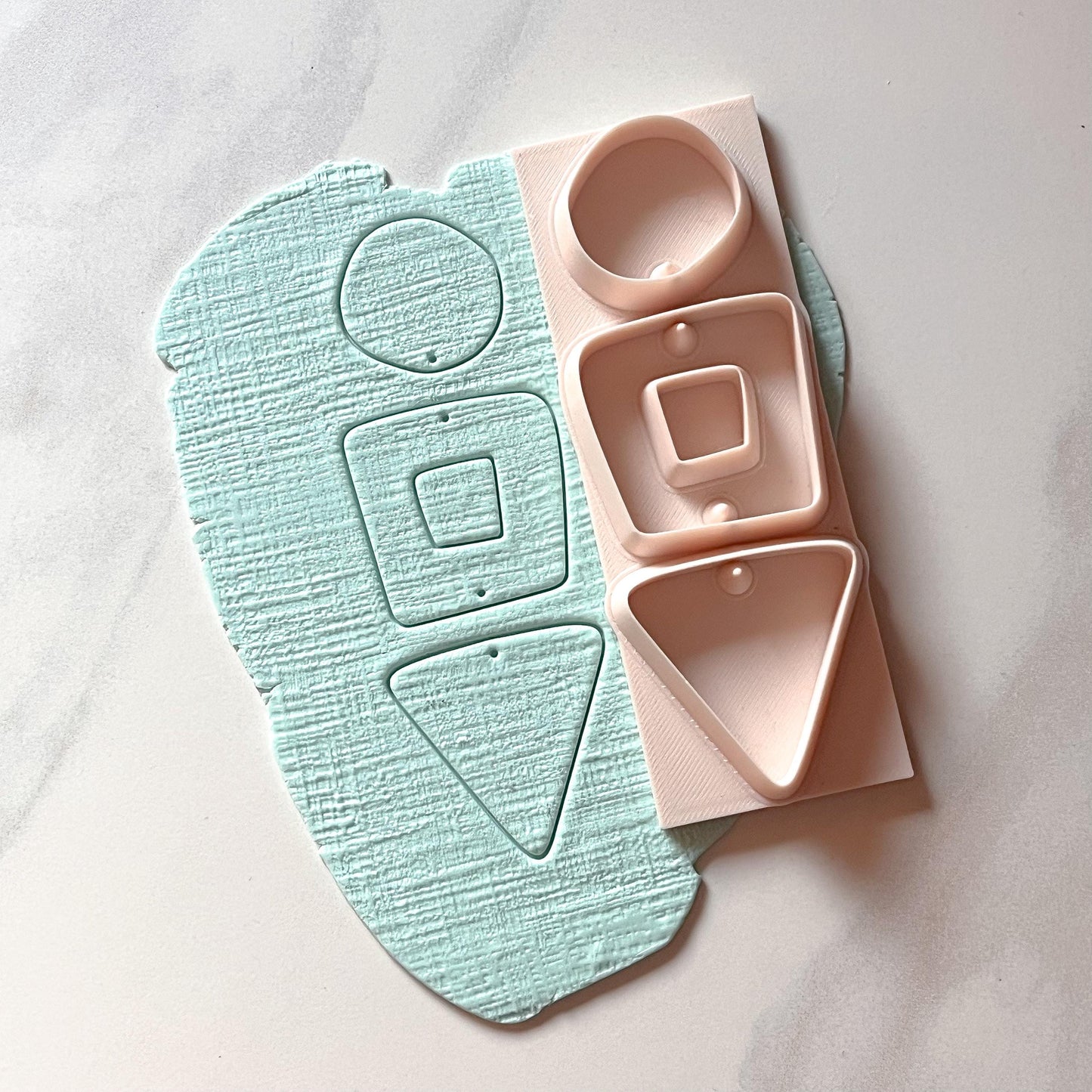 All-In-One Polymer Clay Cutter & Hole Punch Tool | Statement Earring Cutter | E-70