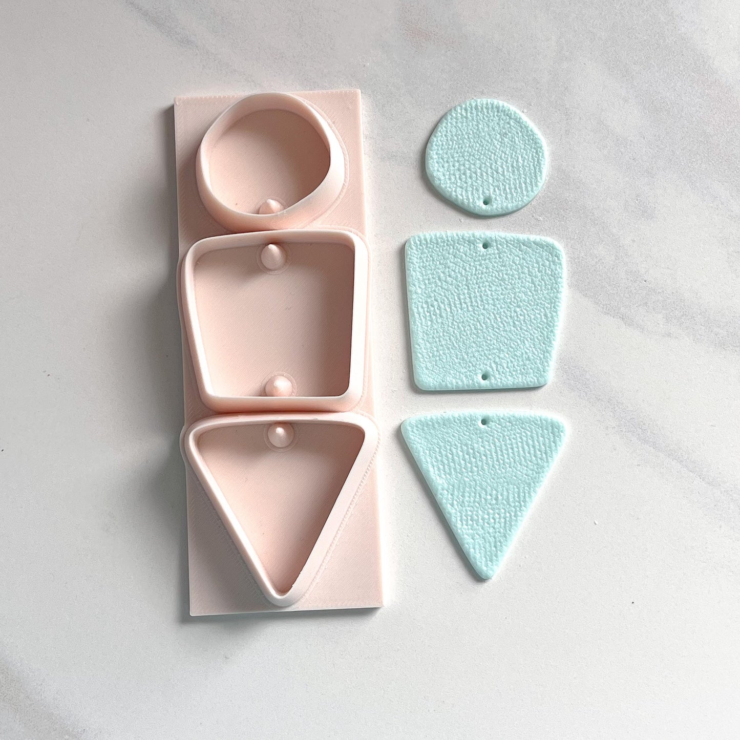 All-In-One Polymer Clay Cutter & Hole Punch Tool | Statement Earrings | E-97
