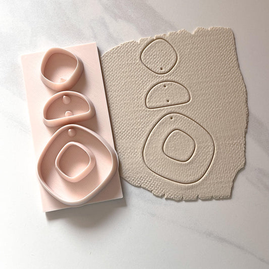 All-In-One Polymer Clay Cutter & Hole Punch | Statement Earring Cutter | E-43