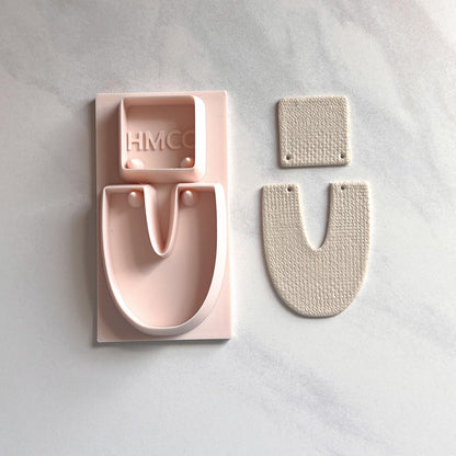 All-In-One Duo Clay Cutter & Hole Punch Tool | Statement Earrings |