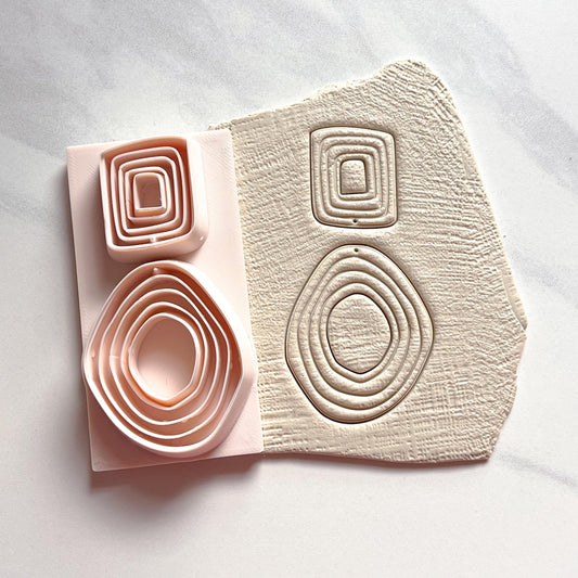 All-In-One Polymer Clay Cutter & Hole Punch Tool | Statement Earrings | D-20